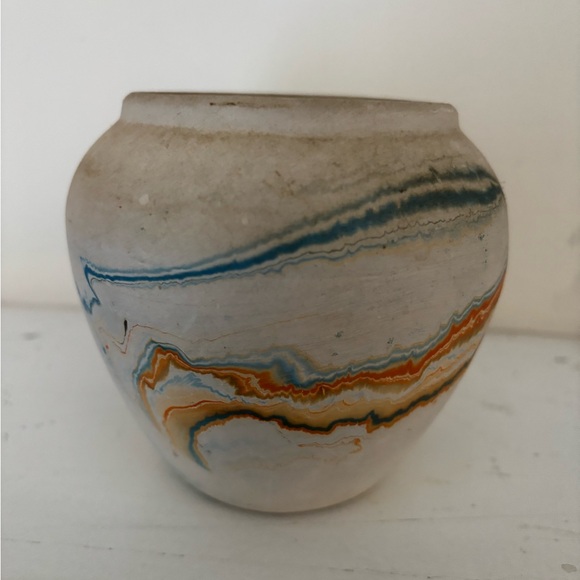 Artistic Multicolor Ceramic Vase - Picture 3 of 5